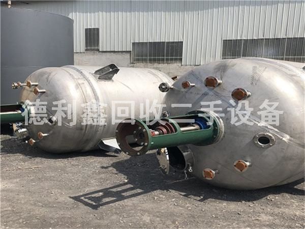 化工廠設備回收，反應釜設備回收，不銹鋼設備回收