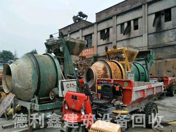 回收建筑設(shè)備，建筑廢料回收。卷揚(yáng)機(jī)回收，攪拌機(jī)回收